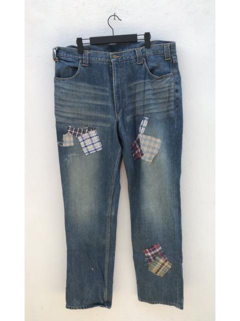 Other Designers Japanese Brand - Made In Japan Sly And Robby Patchwork Jeans