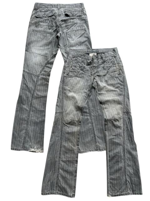 Other Designers Mossimo Sports Japan Goth Lowrise Flare Pants 32x33