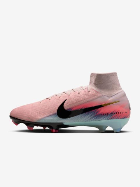Nike Nike United Mercurial Superfly 10 Elite Firm-Ground High-Top Soccer Cleats