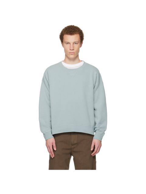 visvim Green Jumbo SB L/S DMGD Sweatshirt