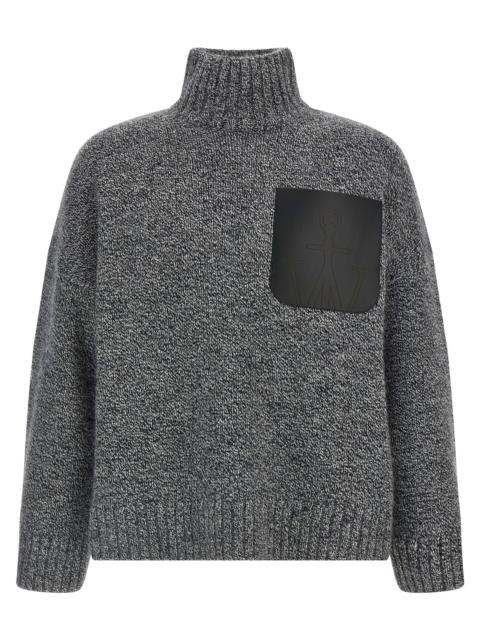 Other Designers J.W.Anderson Men 'Leather Patch Pocket' Sweater