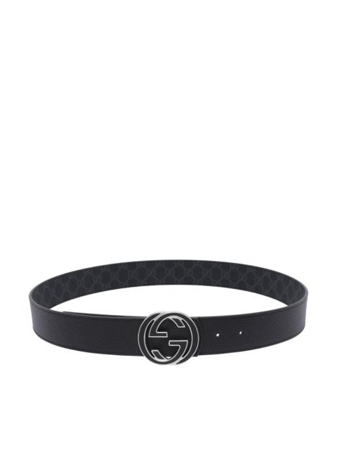 GUCCI Gucci Men Reversible Interlocking Gg Buckle Belt