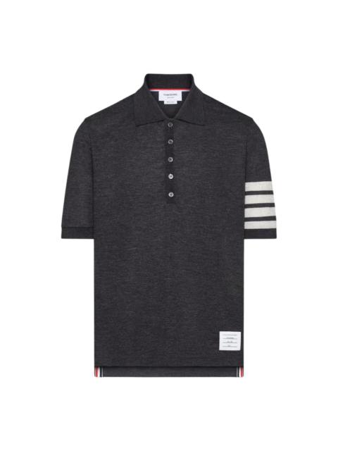 Thom Browne Wool Jersey 4-Bar Polo Men