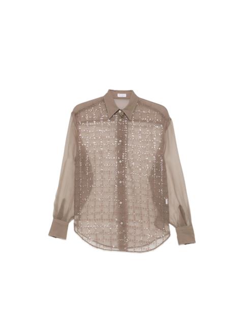 Brunello Cucinelli Brunello Cucinelli Brown Tops - Shirts Women