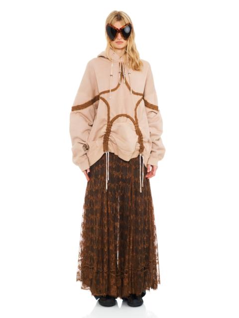 Collina Strada CAMEL STAR HOODIE