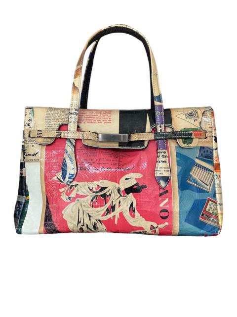 Italian Designers - MomaBoma by Jim Henson art handbag fullprint birkin style