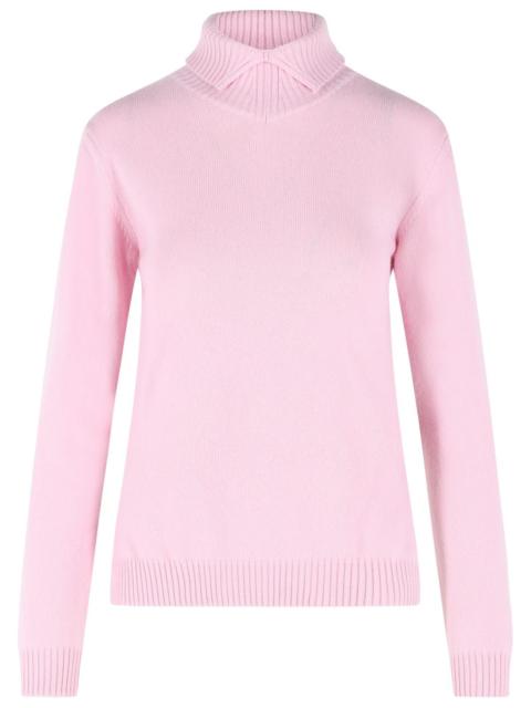 Jil Sander Jil Sander Pink Wool Turtleneck Sweater Women