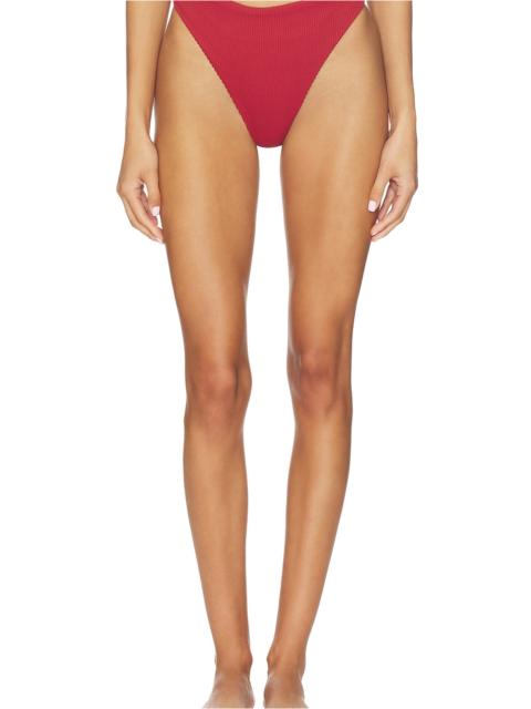 HAIGHT Ribbed Lycra Mah Hotpants Bikini Bottom