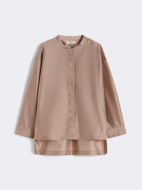'S Max Mara Silk-blend organza shirt - POWDER