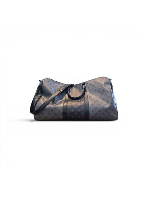 Louis Vuitton Keepall Bandouliere 50 LV Monogram Reverse Eclipse Canvas