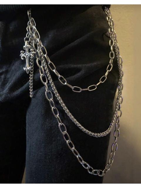 Other Designers Jewelry - Metal Cross Wallet Chain,Y2K Jeans Chain,Gothic Pants Chain