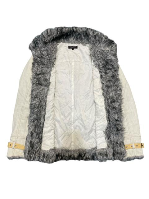 Other Designers 14th Addiction - Japanese Nicole Hideaways Fur Bondage Jacket Punk