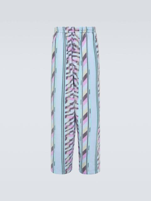 BALENCIAGA Printed fleece sweatpants
