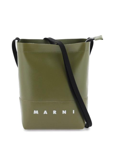 Marni Coated Canvas Crossbody Bag