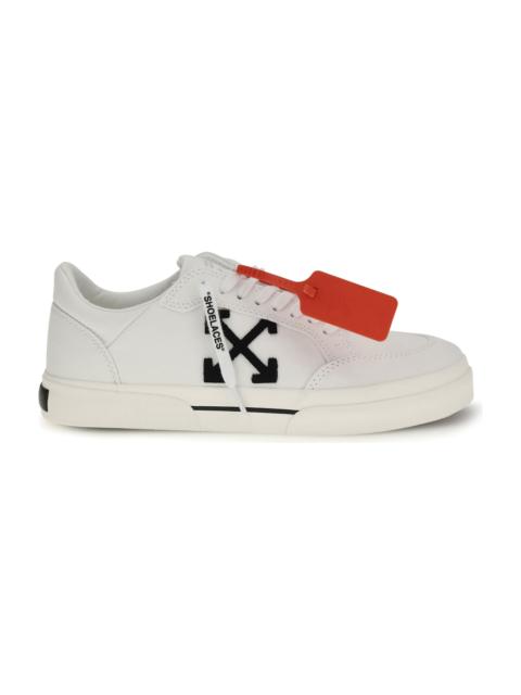 Off-White New Low Vulcanized Canvas Sneakers