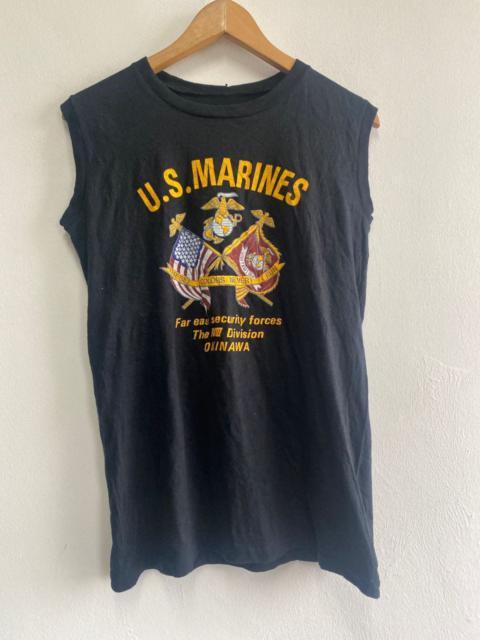 Other designers 80s US Marines III Division Okinawa Single Stitch Tank
