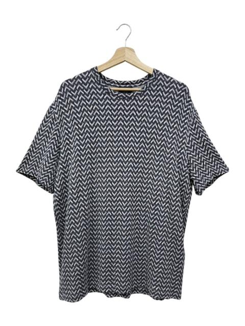 GIORGIO ARMANI 🔥 Giorgio Armani Chevron Monogram Viscose Tee 50
