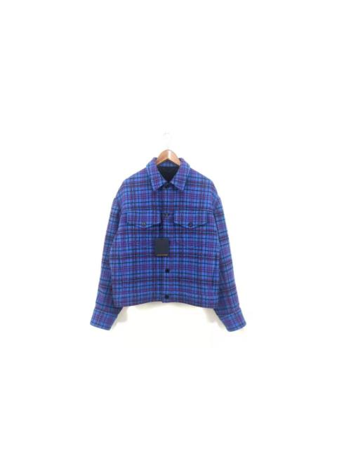 Louis Vuitton Flannel blouson jacket
