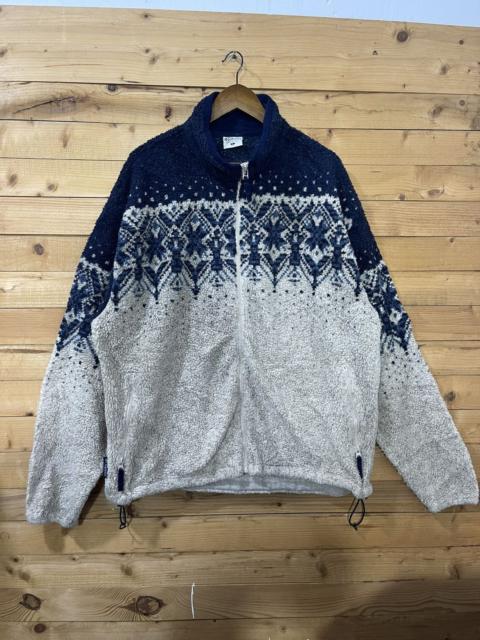 Other Designers Vintage columbia fleece sweater zipper