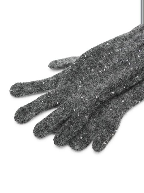 Brunello Cucinelli Gloves Blacks And Greys