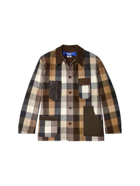 checked shirt jacket