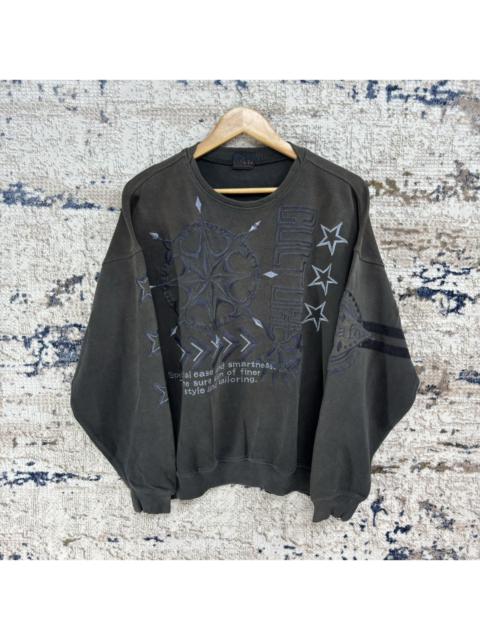 Other Designers Vintage Distressed Santa Fe Embroidered Logo Sweatshirt