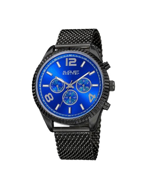 Other Designers August Steiner Quartz Blue Dial Men's Watch AS8196BKBU