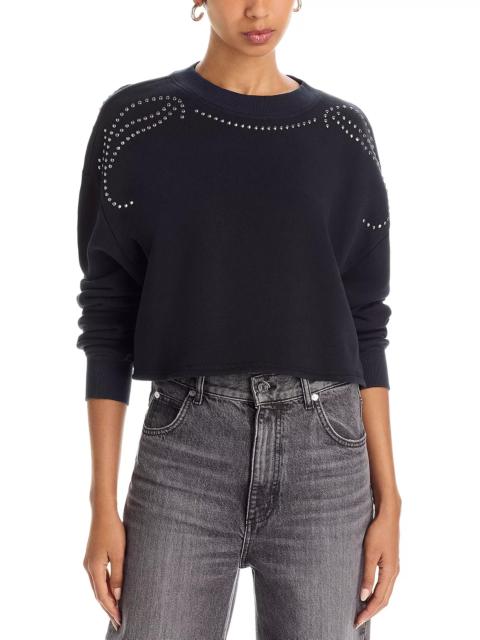 rag & bone Studded Sweatshirt