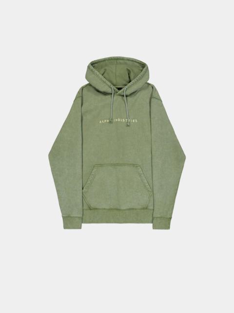 ALPHA INDUSTRIES ACID LOGO HOODIE