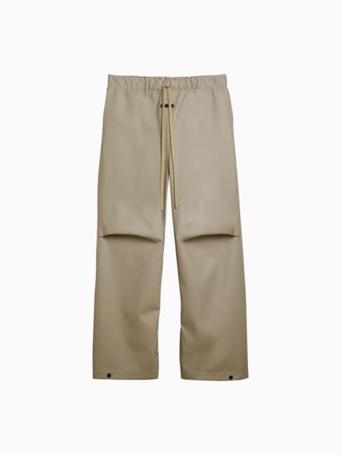 Fear Of God Rubberized Wide-Leg Trousers Dune Men