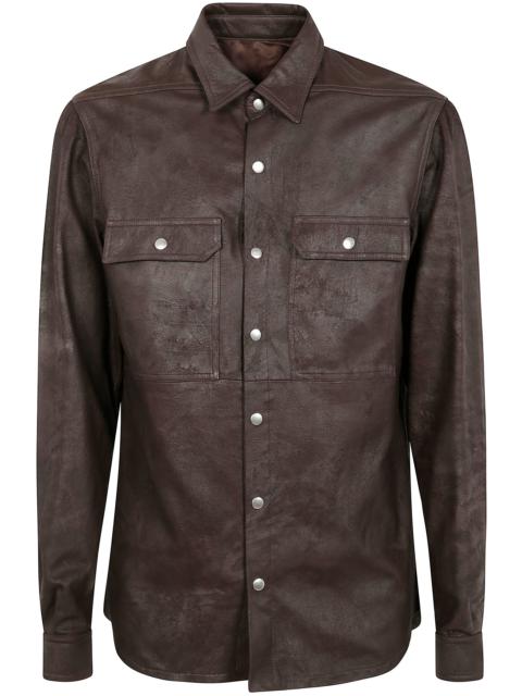 Rick Owens Rick Owens Men Outeshirt Leather Jacket