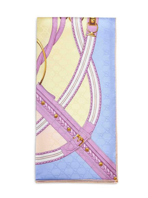 GUCCI Gucci Women Printed Silk Jacquard Carré