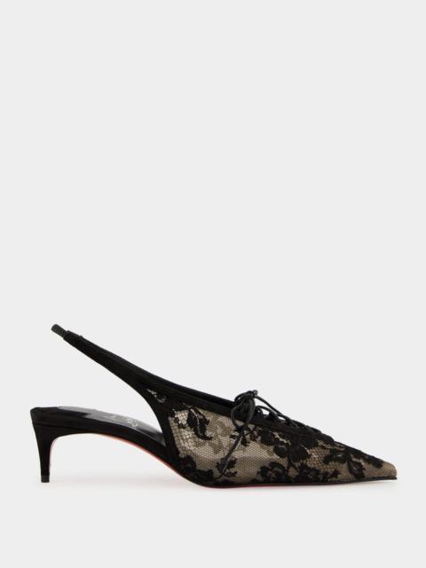 Christian Louboutin Christian Louboutin KM Lace Slingbacks