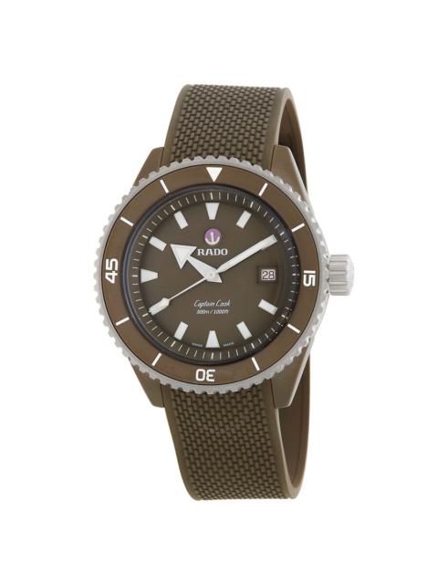 Other Designers Rado Captain Cook Automatic Green Dial Men's Watch R32130318