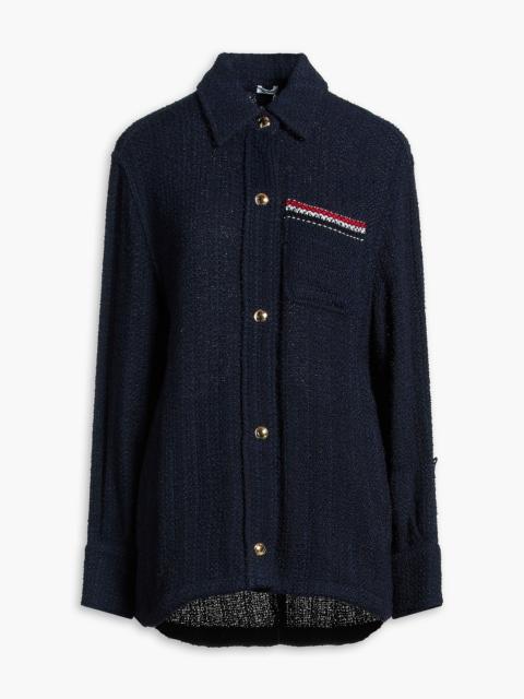 Thom Browne Cotton-blend tweed jacket