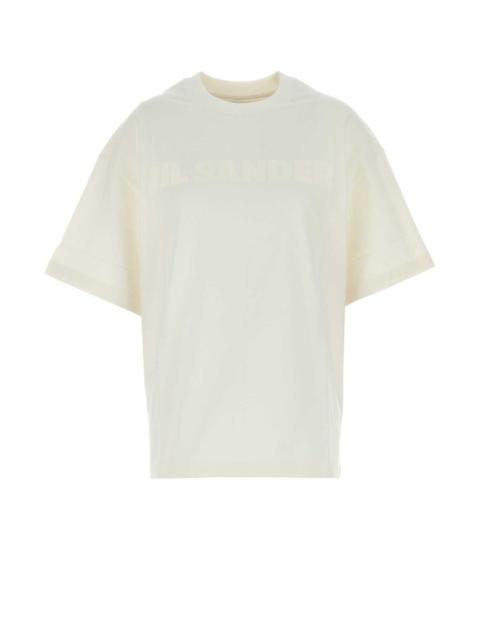 Jil Sander Jil Sander Women White Cotton T-Shirt
