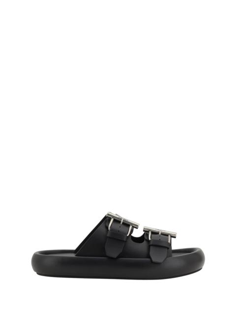 Alexander Mcqueen Women Leather Sandals