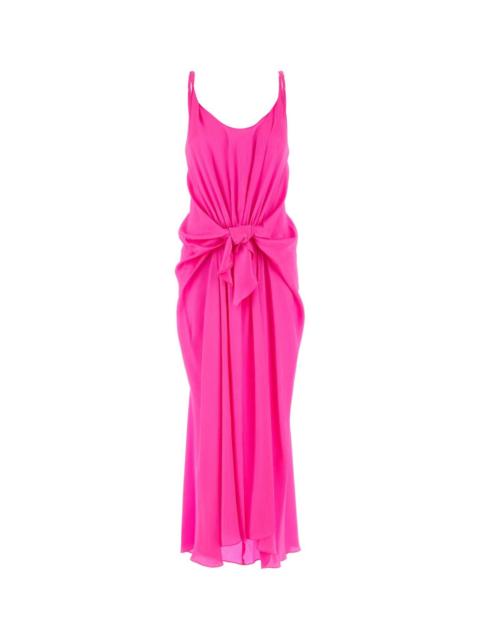 Other Designers Jw Anderson Women Fuchsia Silk Dress