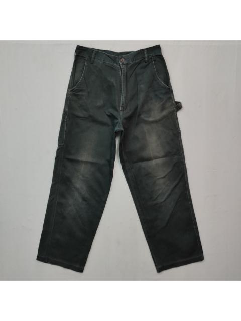 Other Designers Black - Vintage‼️ Unbranded BLACK Faded Walker Trousers Pants