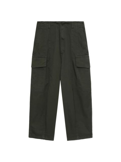 tapered cargo trousers