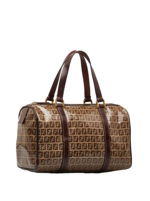 Other Designers Vintage - FENDI ZUCCHINO HANDBAG MINI BOSTON BAG