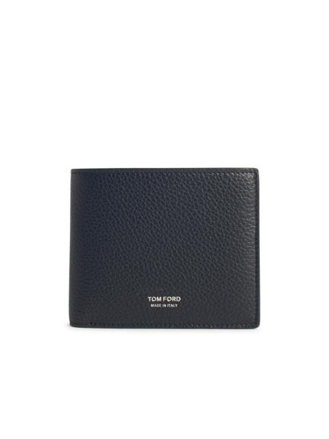 Tom Ford Black Leather Wallet Men