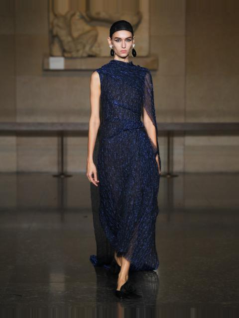 Erdem DRAPED MIDI DRESS