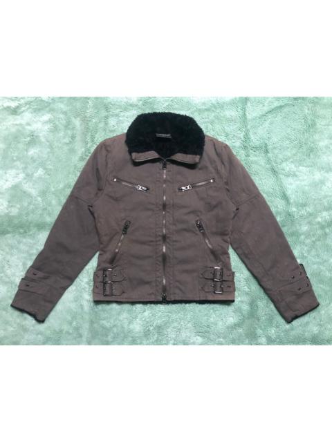 Lad Musician GRAIL💥Lad Biker Jacket Acrylic Sherpa Lined