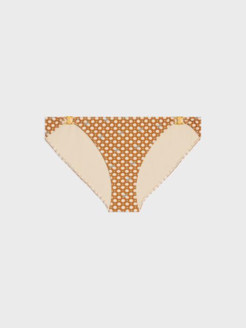 CELINE triomphe swimsuit bottom IN triomphe matte jersey