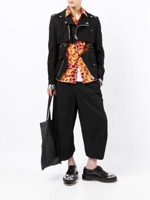 Comme Des Garçons Nylon Ballon Cropped Pants