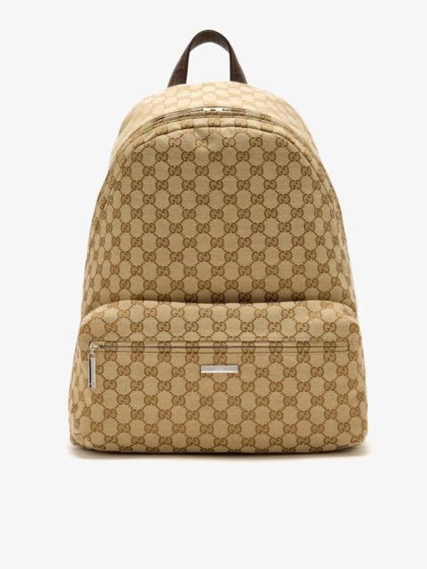GUCCI Gucci GG Backpack Beige Men