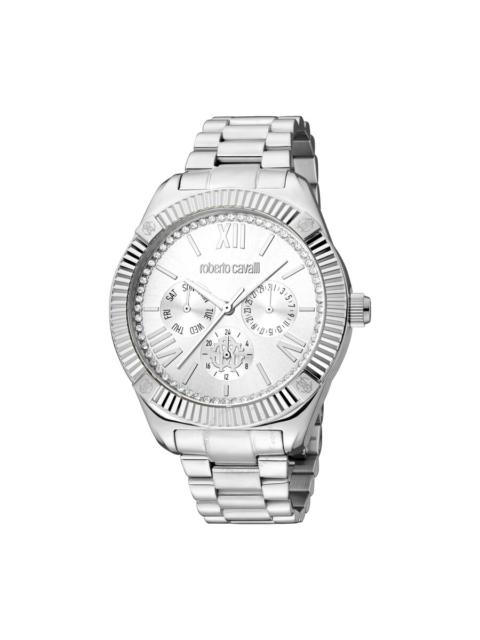Roberto Cavalli Fashion Watch Quartz Silver Dial Ladies Watch RC5L011M0045