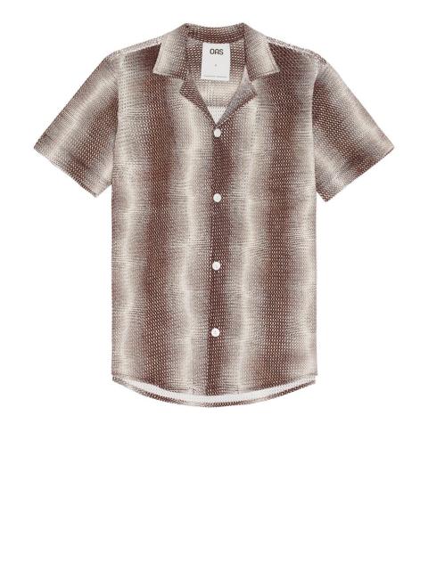 OAS Merlot Echo Cuba Net Shirt
