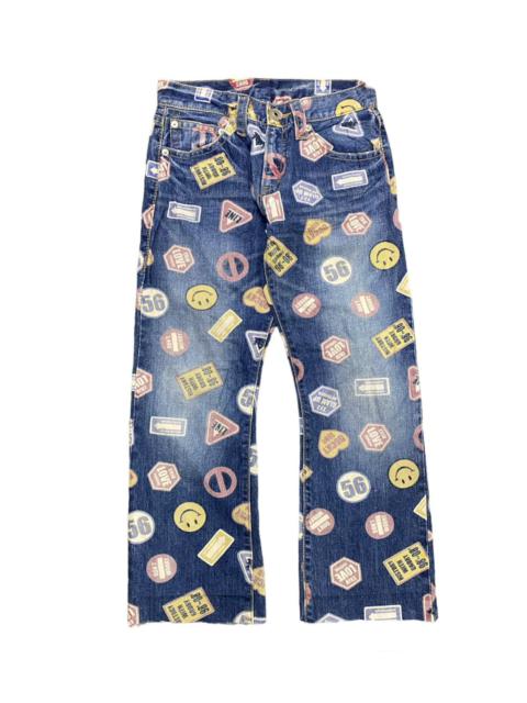 Hysteric Glamour Vintage Co&Lu Full Print Jeans Denim Pant